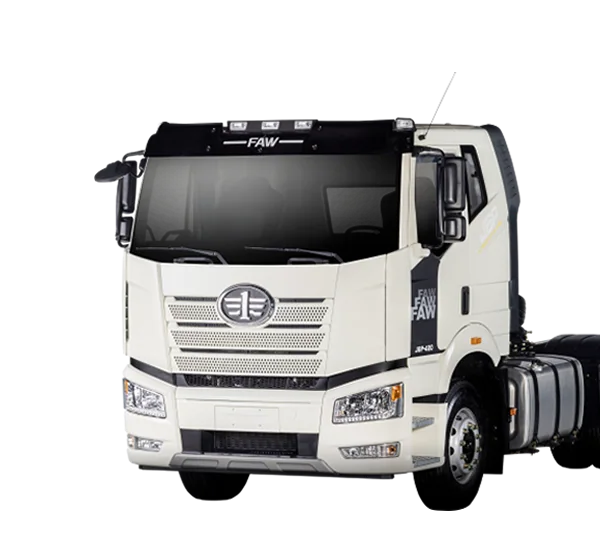 FAW J6P 4x2 tractor truck in white