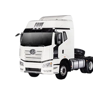 FAW J6P 6x4 tractor truck in white