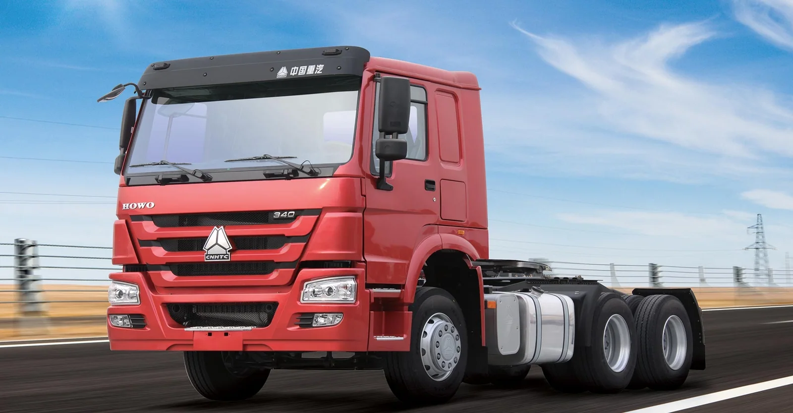 SINOTRUK HOWO-7 6x4 tractor truck for heavy freight