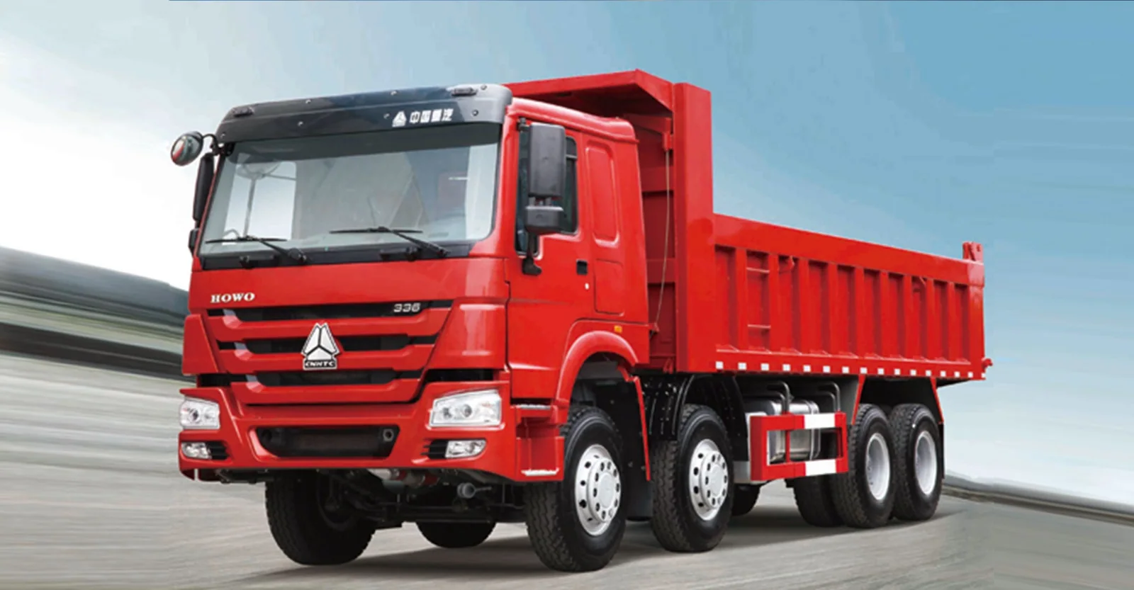 SINOTRUK HOWO-7 8x4 dump truck for bulk earthmoving