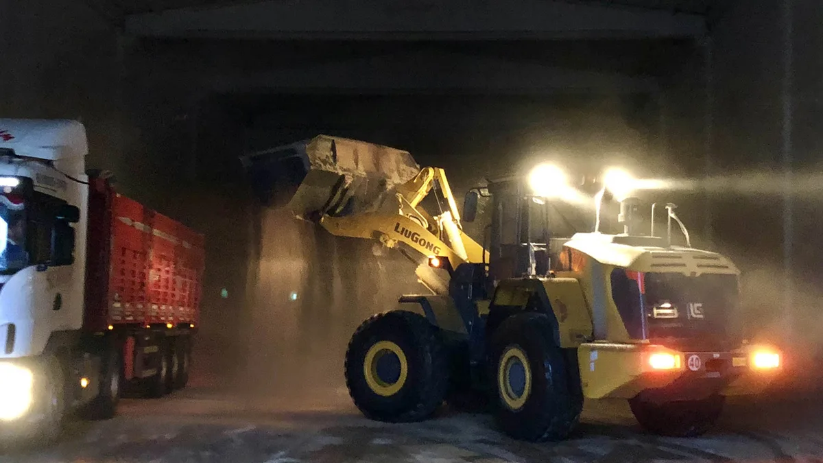 LiuGong 856H MAX wheel loader for quarry loading