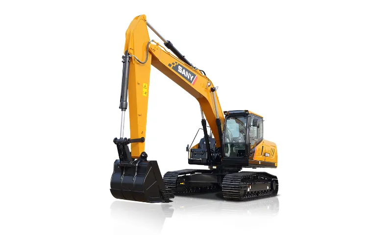 SANY SY215C medium crawler excavator for earthmoving