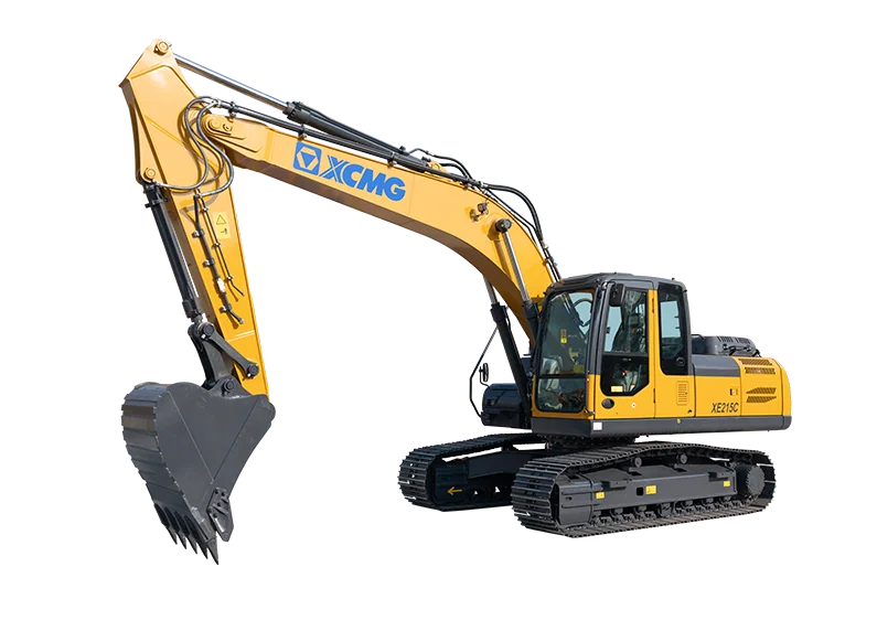 XCMG XE215C crawler excavator for earthmoving work
